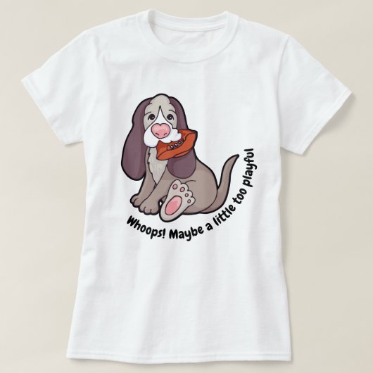 ドッよくはしゃぐグバーストボールグラフィックアートtシャツ tシャツ (デザイン正面)