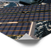 ドッキング宇宙シャトル ポスター (角)