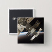 ドッキングSoyuz 13 缶バッジ (正面&裏面)