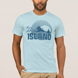 ドッキー島 – 青 Tシャツ