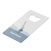 ドックカードクレーン クレジットカード栓抜き (正面アングル)