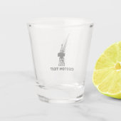 ドックカードクレーン ショットグラス (裏面)