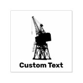 ドックカードクレーン セルフインキングスタンプ (デザイン)