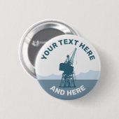 ドックカードクレーン 缶バッジ (正面&裏面)