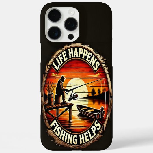 ドックサイドからの平和的な脱出 Case-Mate iPhoneケース (裏面)