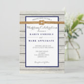 ドックサイド素朴ロ結婚ープ 招待状 (スタンド正面)