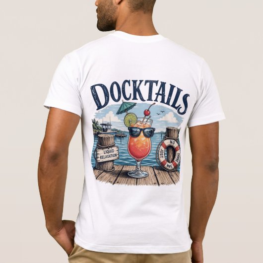 ドックテール Tシャツ (裏面)