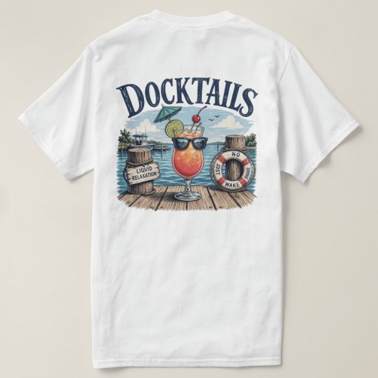 ドックテールTシャツ Tシャツ (デザイン裏面)