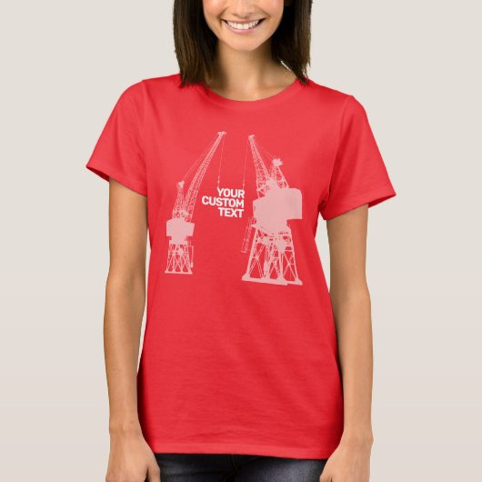 ドックヤードクレーン Tシャツ (正面)