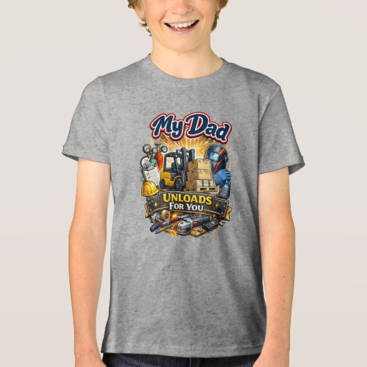 ドックワーカー (2) トライブレンドＴシャツ (正面)