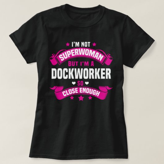 ドックワーカー Tシャツ (デザイン正面)