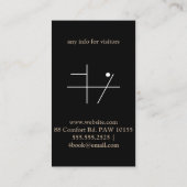 ドックールグレッド+ホワイト名刺 名刺 (裏面)