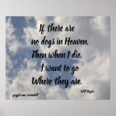 ドッグもし・ウィル・ロジャーズのポスターはない ポスター (正面)