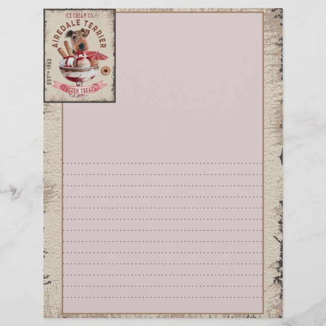 ドッグアイスクリーム レターヘッド (正面)