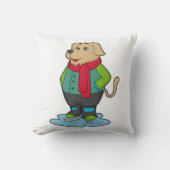 ドッグアットアイススケートで滑るとアイススケート クッション (正面)