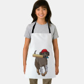 ドッグアットクリケットウィズクリケットこうもり エプロン (インサイチュ)
