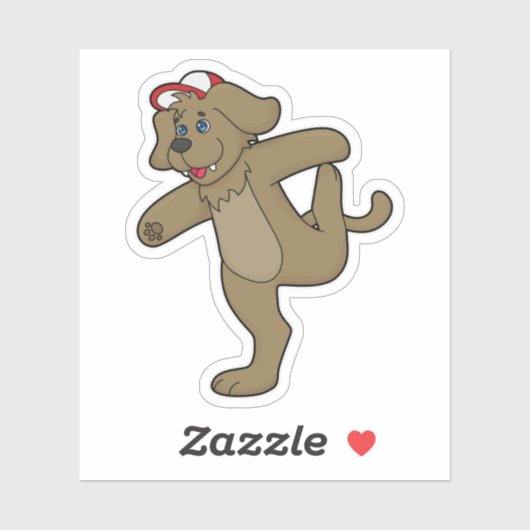 ドッグアットヨガフィットネス シール (シート)