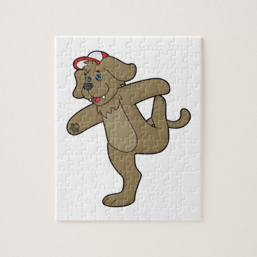 ドッグアットヨガフィットネス ジグソーパズル (縦)