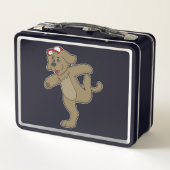 ドッグアットヨガフィットネス メタルランチボックス (裏面)