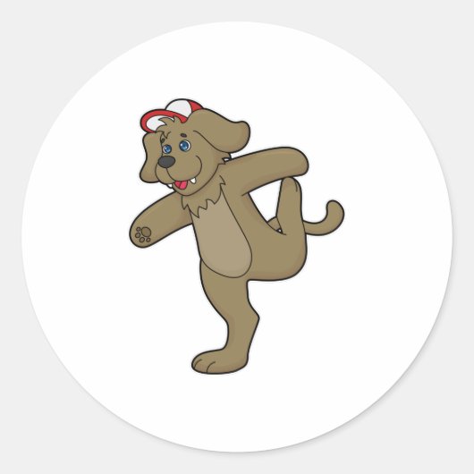 ドッグアットヨガフィットネス ラウンドシール (正面)