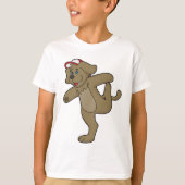 ドッグアットヨガフィットネス Tシャツ (正面)