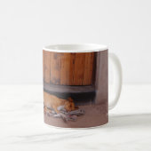 ドッグアットレストマグ コーヒーマグカップ (正面右)