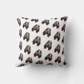 ドッグアポップ・アートのート クッション (裏面)