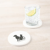 ドッグアンドキャットボホデザイン コースター (側面)