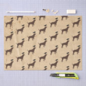 ドッグアンドクロウティッシュペーパー 薄葉紙 (クラフト)