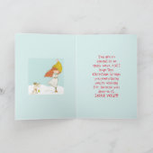 ドッグアンドドータークリスマスカード サンキューカード (内部)