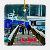 ドッグアンドボータースサンフアン諸島セラミックオーナメント セラミックオーナメント (裏面)