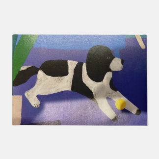 ドッグアンドボールマット ドアマット