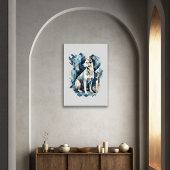 ドッグアートポスター[BD-D1] ポスター