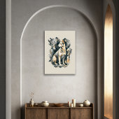 ドッグアートポスター[BD-D2] ポスター