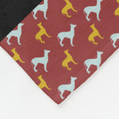 ドッグイヤー〔占星術の〕十二宮図誕生日モノグラムSブランケット フリースブランケット (角)