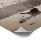 ドッグインザスノーバリューポスター紙 ポスター (角)