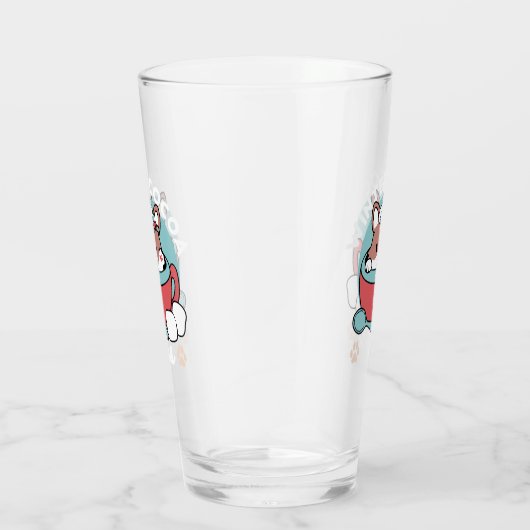 ドッグインフェスティバルマグforホリデービーブスウィンターココ タンブラーグラス (右)