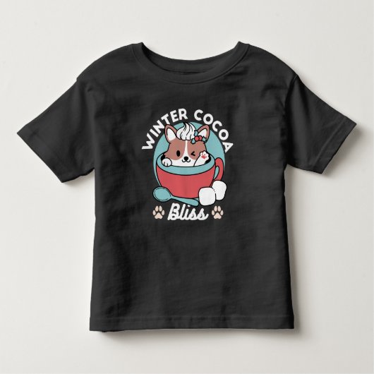 ドッグインフェスティバルマグforホリデービーブスウィンターココ トドラーTシャツ (正面)