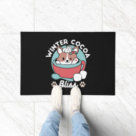 ドッグインフェスティバルマグforホリデービーブスウィンターココ ドアマット