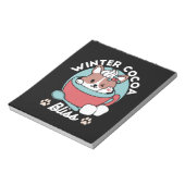 ドッグインフェスティバルマグforホリデービーブスウィンターココ ノートパッド (回転)