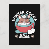 ドッグインフェスティバルマグforホリデービーブスウィンターココ ポストカード (正面)