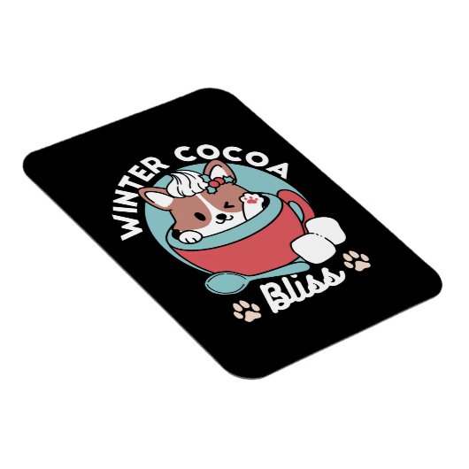 ドッグインフェスティバルマグforホリデービーブスウィンターココ マグネット (右側)