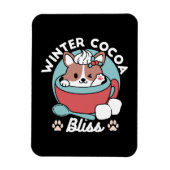 ドッグインフェスティバルマグforホリデービーブスウィンターココ マグネット (縦)