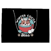 ドッグインフェスティバルマグforホリデービーブスウィンターココ ラージペーパーバッグ (裏面)