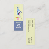 ドッグウォーカーの名刺 スキニー名刺 (正面/裏面)