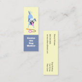 ドッグウォーカーの名刺 スキニー名刺 (正面/裏面)
