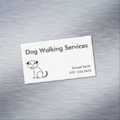 ドッグウォーカーの名刺 マグネット名刺 (インサイチュ)
