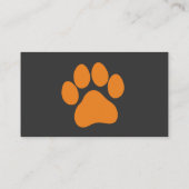 ドッグウォーカーの名刺 名刺 (裏面)