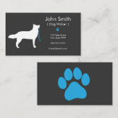 ドッグウォーカーの名刺 名刺 (正面/裏面)