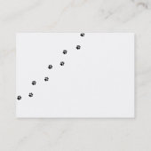 ドッグウォーカーの名刺 名刺 (裏面)